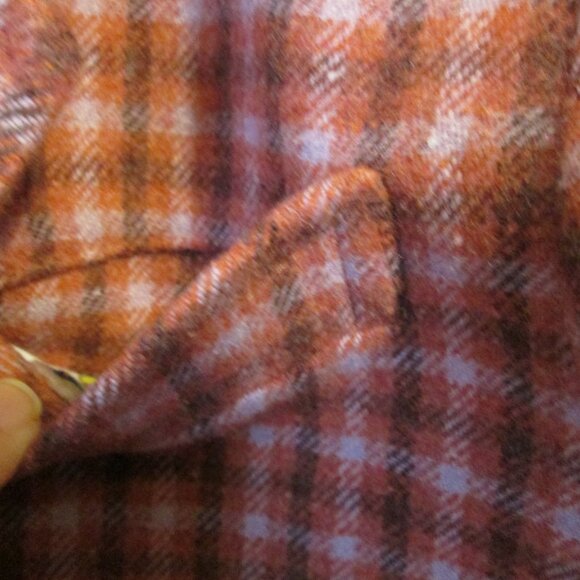 Women's Sundance Lisa Pink Plaid Blazer Size Medium - Picture 3 of 11